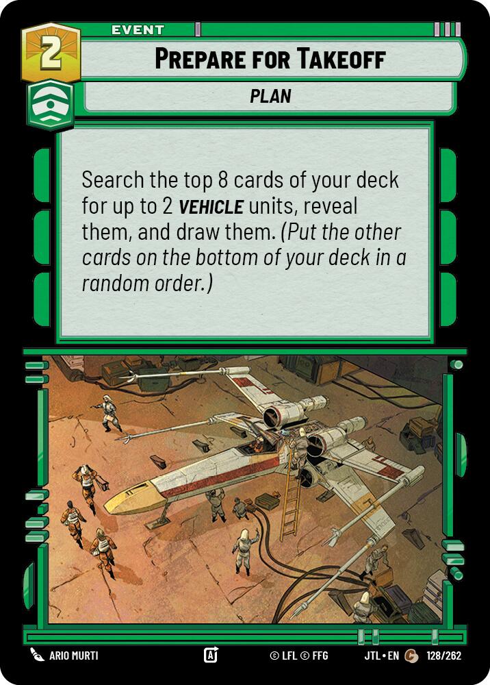 Prepare for Takeoff (128/262) (128/262) [Jump to Lightspeed] | Eastridge Sports Cards & Games