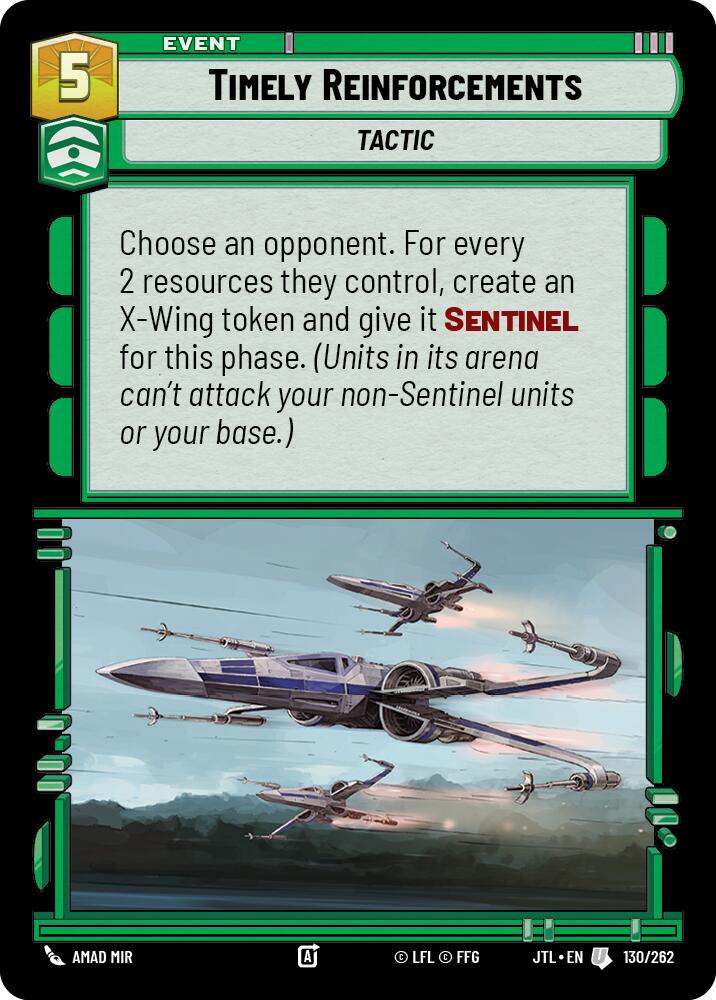 Timely Reinforcements (130/262) (130/262) [Jump to Lightspeed] | Eastridge Sports Cards & Games