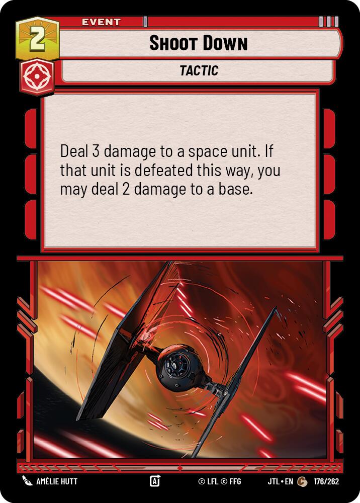 Shoot Down (176/262) (176/262) [Jump to Lightspeed] | Eastridge Sports Cards & Games