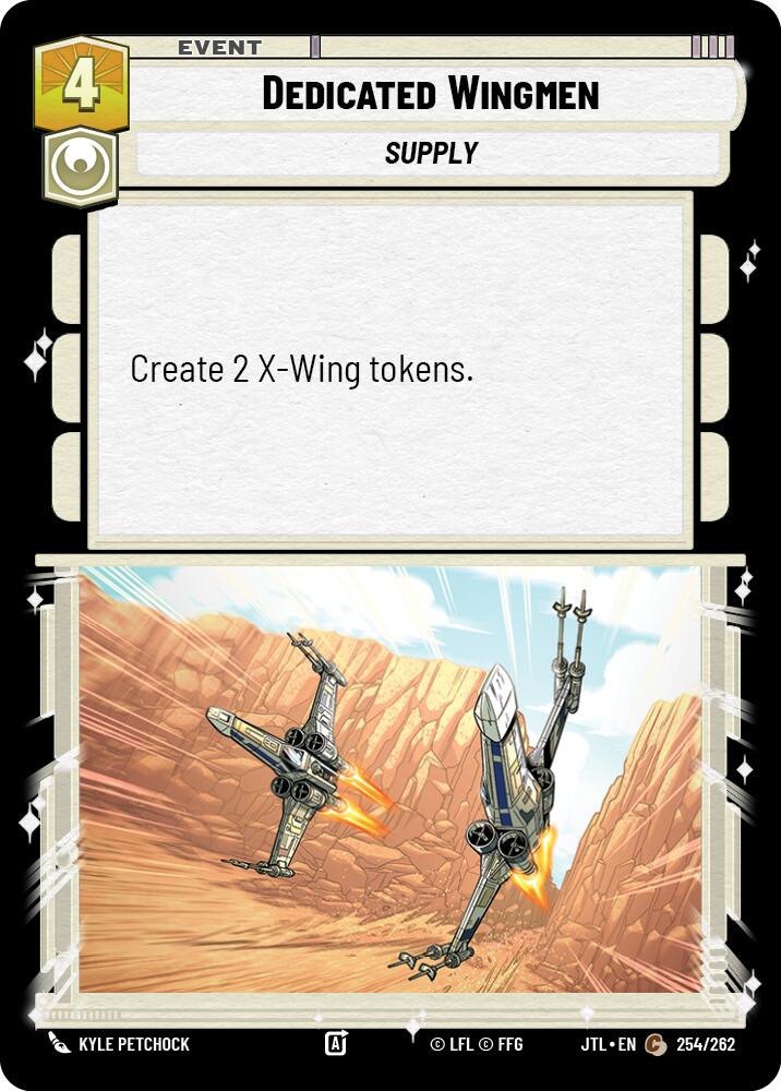 Dedicated Wingmen (254/262) (254/262) [Jump to Lightspeed] | Eastridge Sports Cards & Games