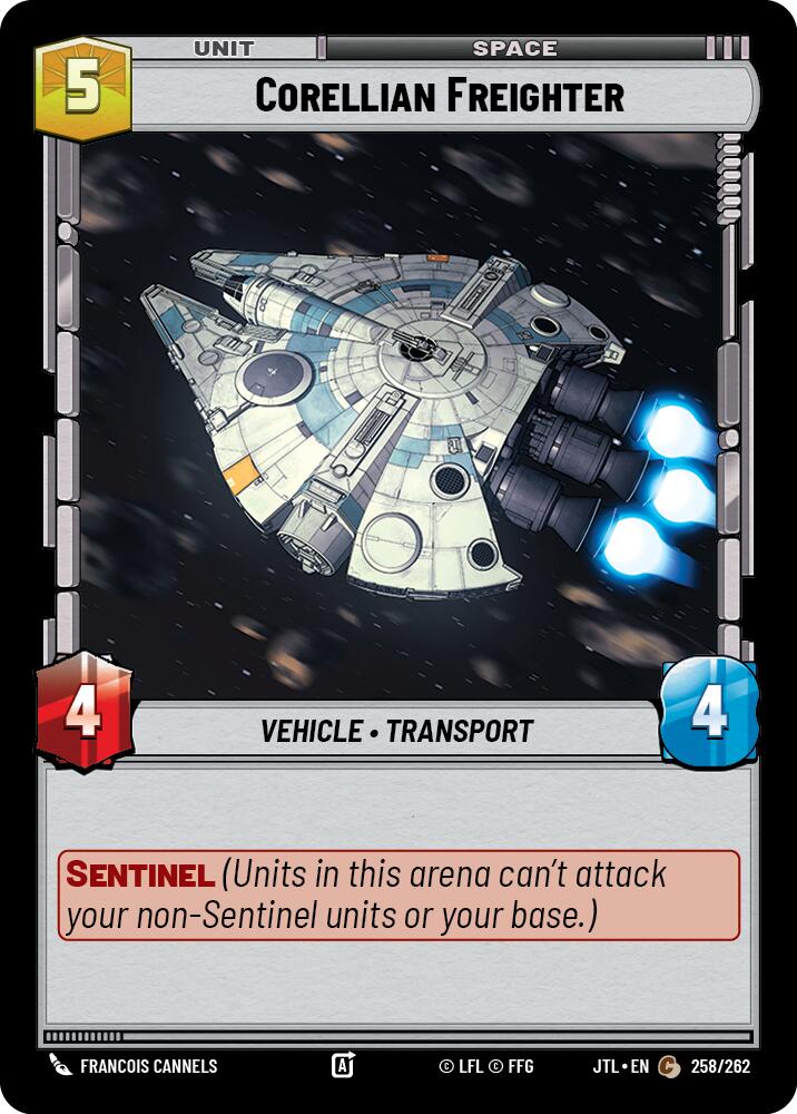 Corellian Freighter (258/262) (258/262) [Jump to Lightspeed] | Eastridge Sports Cards & Games
