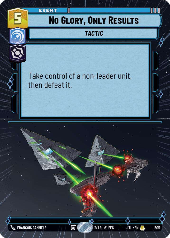 No Glory, Only Results (305) (Hyperspace) (305) [Jump to Lightspeed] | Eastridge Sports Cards & Games