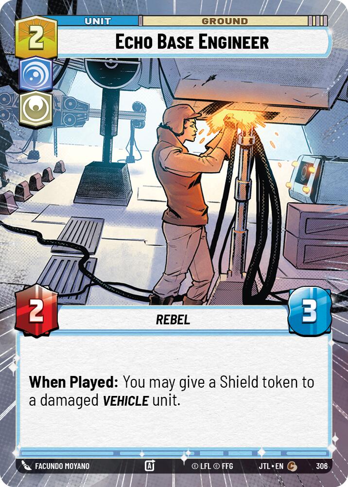 Echo Base Engineer (306) (Hyperspace) (306) [Jump to Lightspeed] | Eastridge Sports Cards & Games