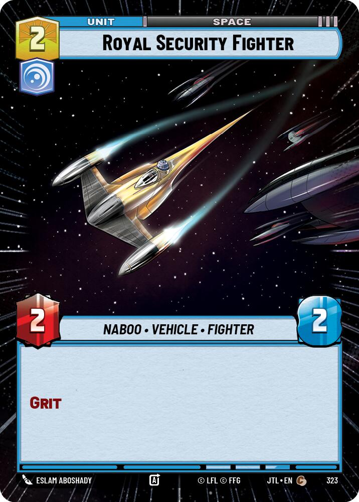 Royal Security Fighter (323) (Hyperspace) (323) [Jump to Lightspeed] | Eastridge Sports Cards & Games