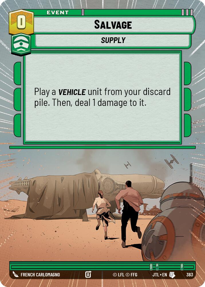 Salvage (383) (Hyperspace) (383) [Jump to Lightspeed] | Eastridge Sports Cards & Games