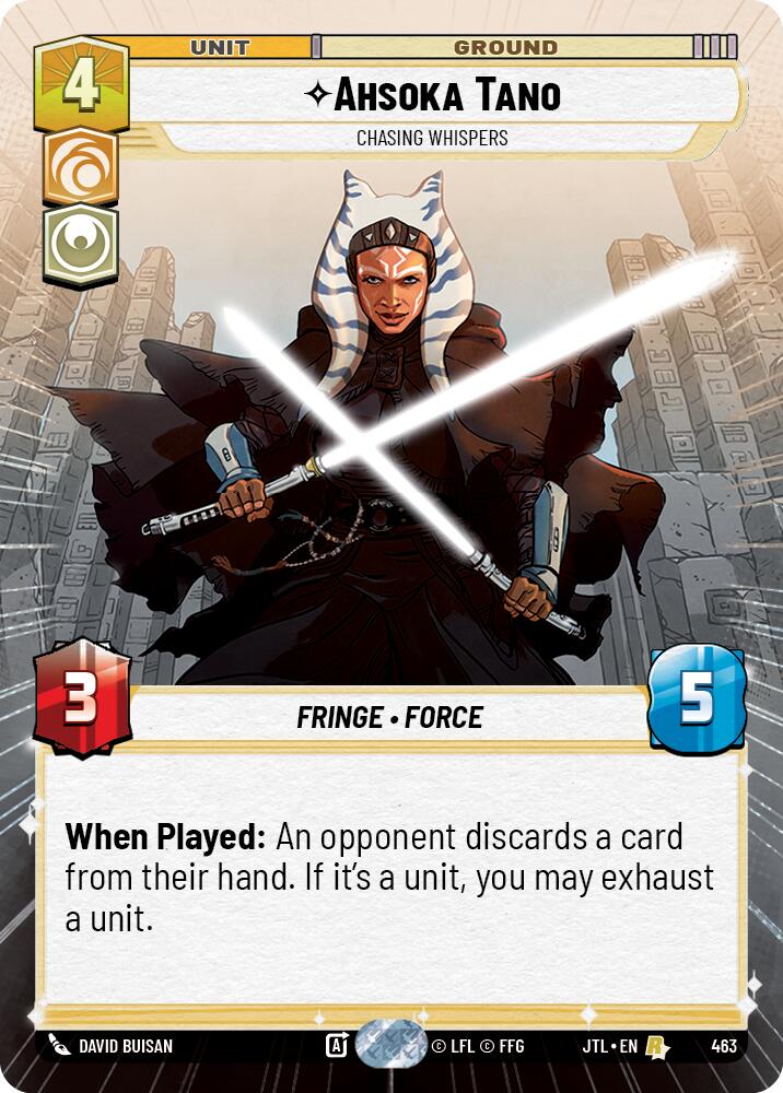 Ahsoka Tano - Chasing Whispers (463) (Hyperspace) (463) [Jump to Lightspeed] | Eastridge Sports Cards & Games