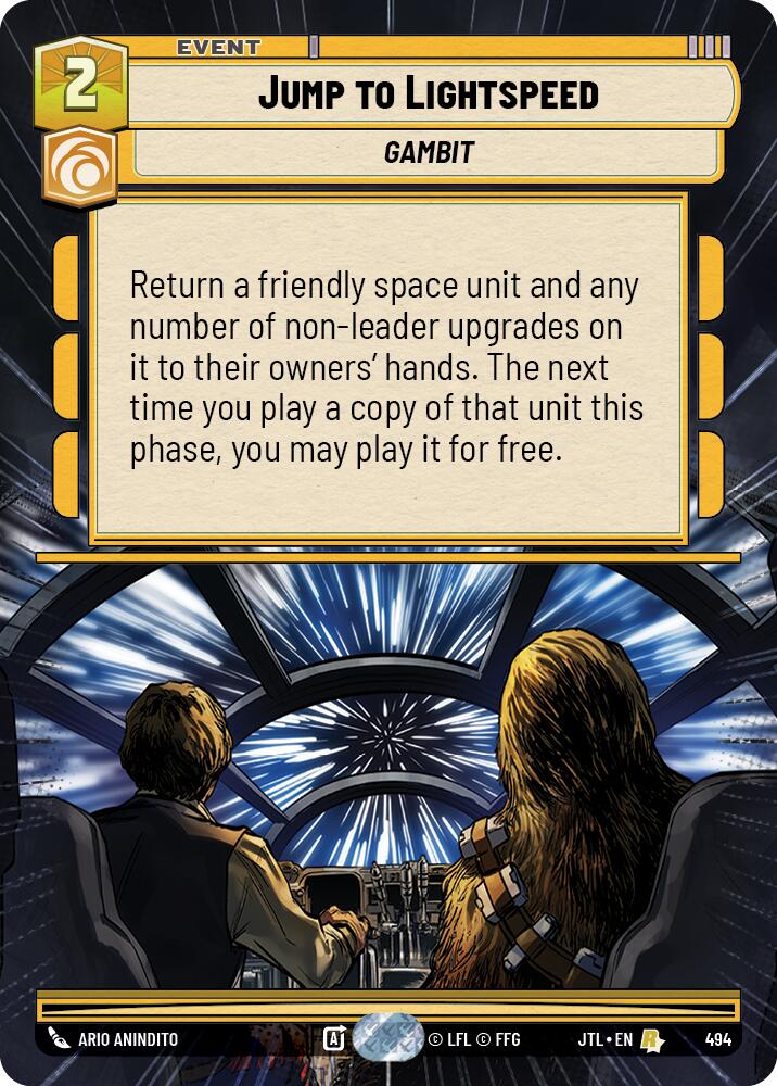 Jump to Lightspeed (494) (Hyperspace) (494) [Jump to Lightspeed] | Eastridge Sports Cards & Games