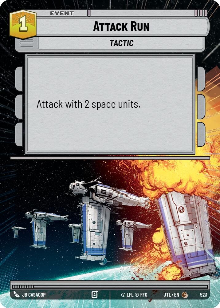 Attack Run (523) (Hyperspace) (523) [Jump to Lightspeed] | Eastridge Sports Cards & Games