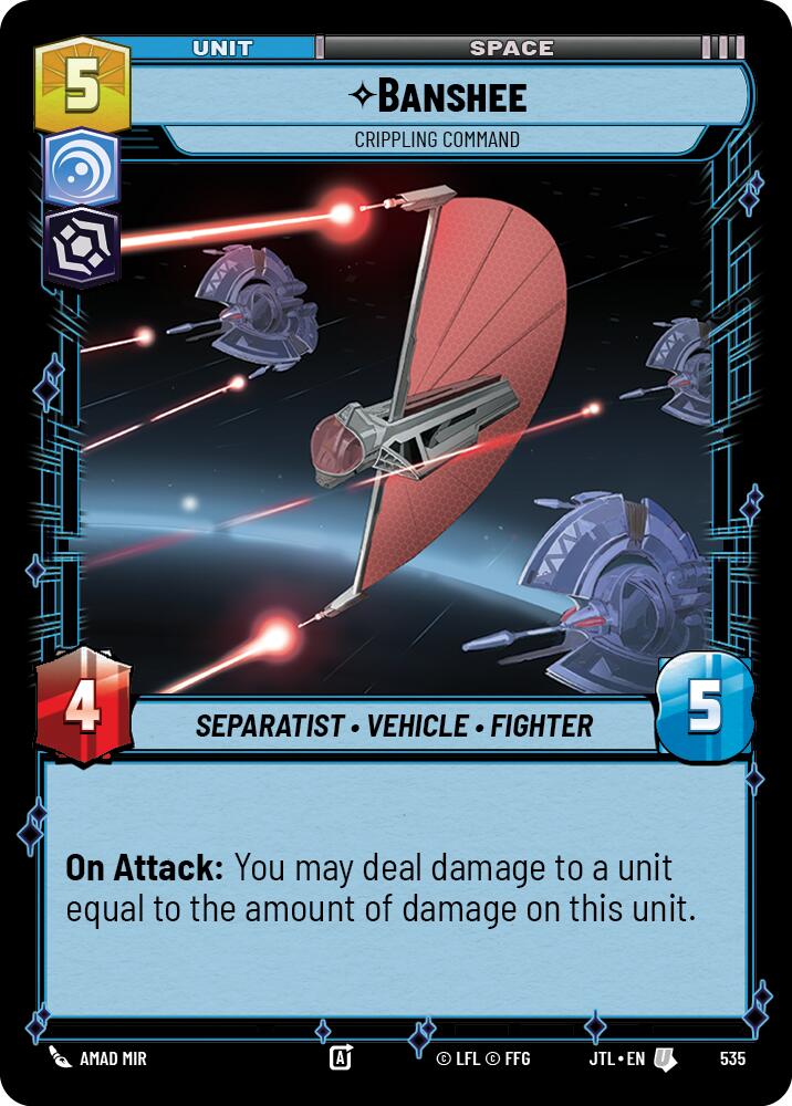 Banshee - Crippling Command (535) (535) [Jump to Lightspeed] | Eastridge Sports Cards & Games