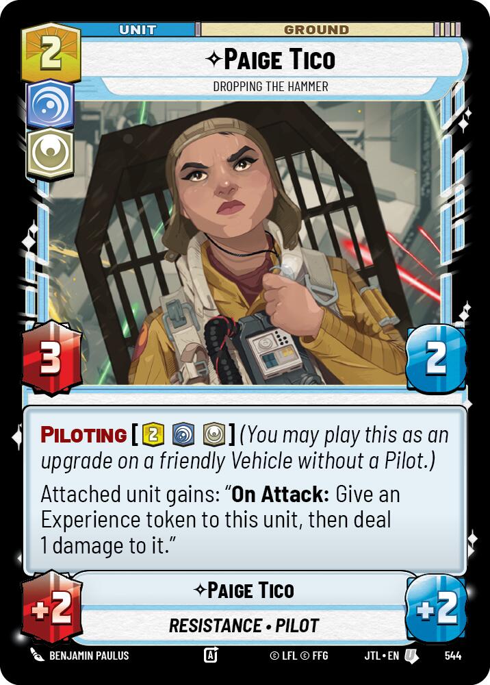 Paige Tico - Dropping the Hammer (544) (544) [Jump to Lightspeed] | Eastridge Sports Cards & Games