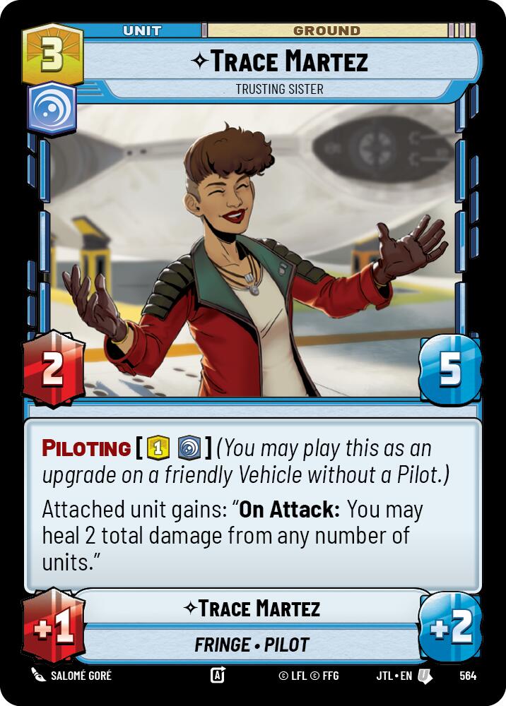Trace Martez - Trusting Sister (564) (564) [Jump to Lightspeed] | Eastridge Sports Cards & Games