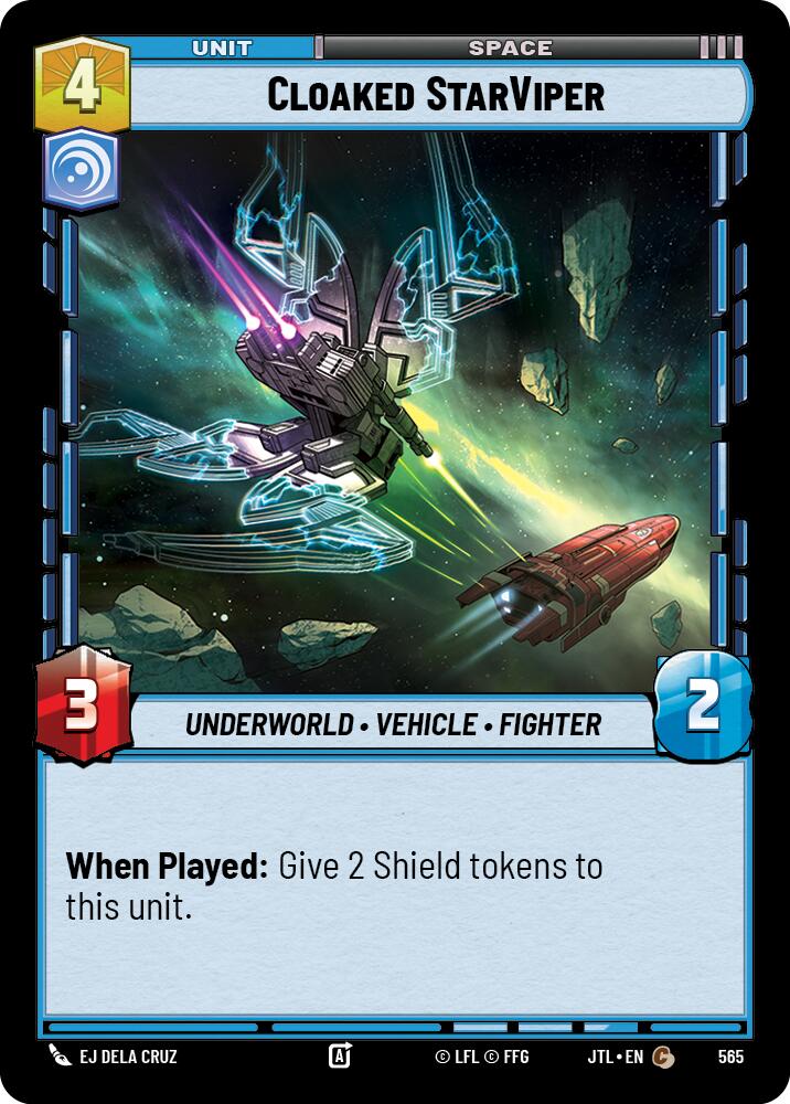 Cloaked StarViper (565) (565) [Jump to Lightspeed] | Eastridge Sports Cards & Games