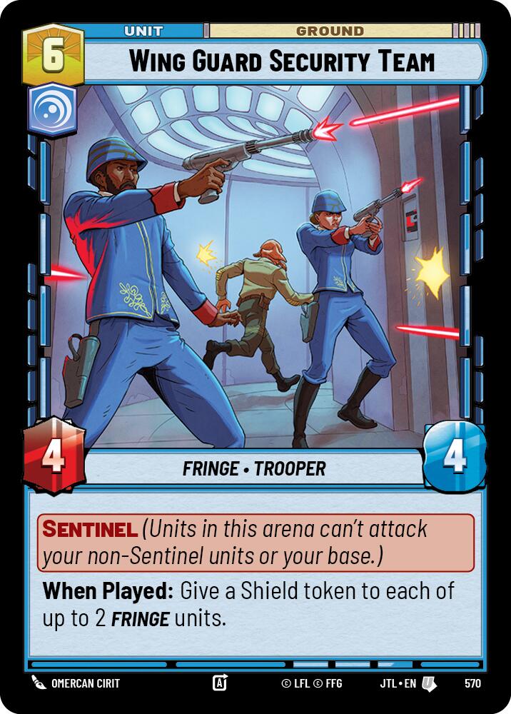 Wing Guard Security Team (570) (570) [Jump to Lightspeed] | Eastridge Sports Cards & Games