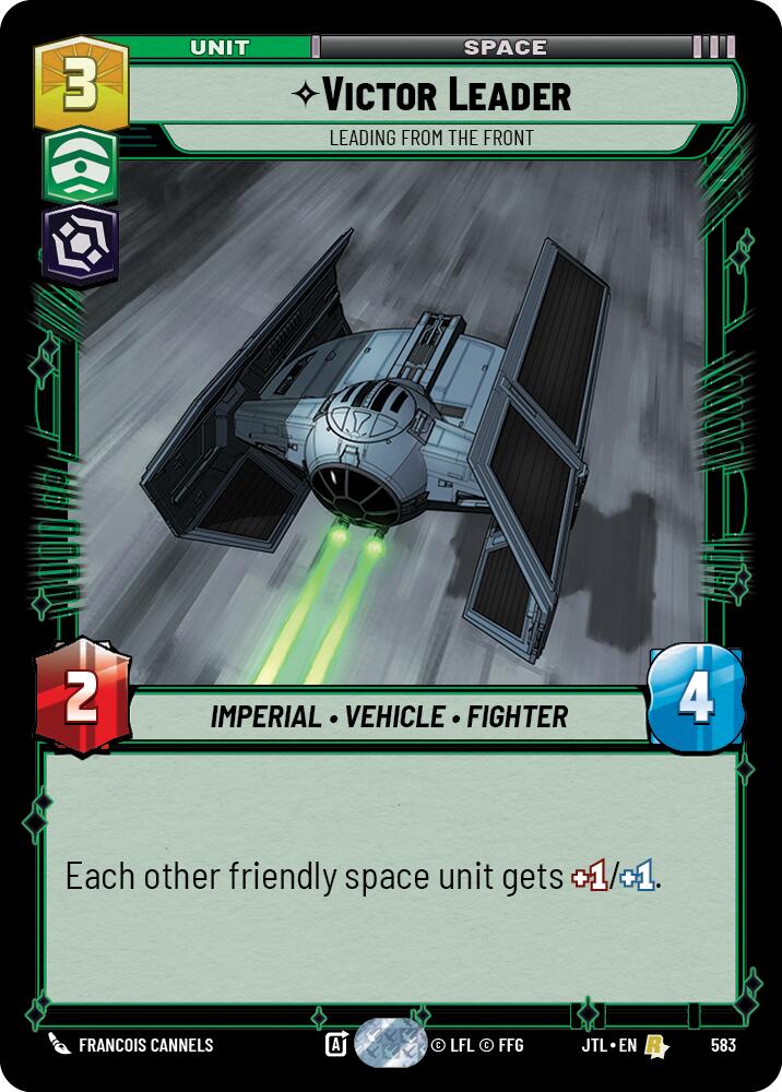 Victor Leader - Leading from the Front (583) (583) [Jump to Lightspeed] | Eastridge Sports Cards & Games