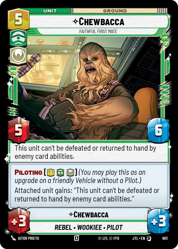 Chewbacca - Faithful First Mate (601) (601) [Jump to Lightspeed] | Eastridge Sports Cards & Games