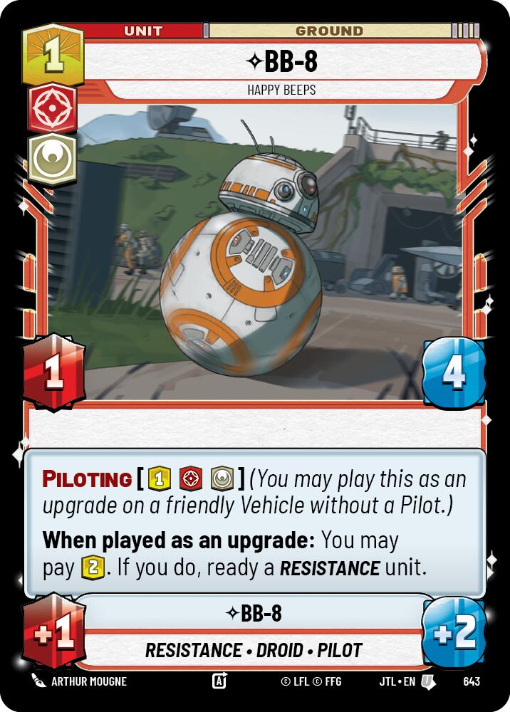 BB-8 - Happy Beeps (643) (643) [Jump to Lightspeed] | Eastridge Sports Cards & Games