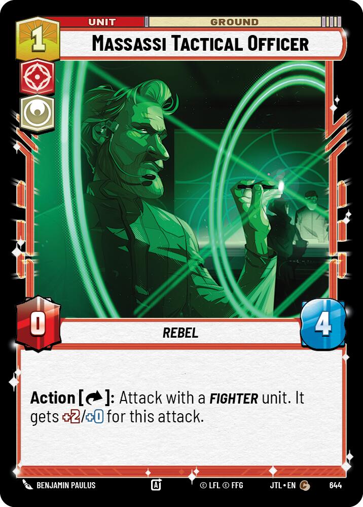 Massassi Tactical Officer (644) (644) [Jump to Lightspeed] | Eastridge Sports Cards & Games
