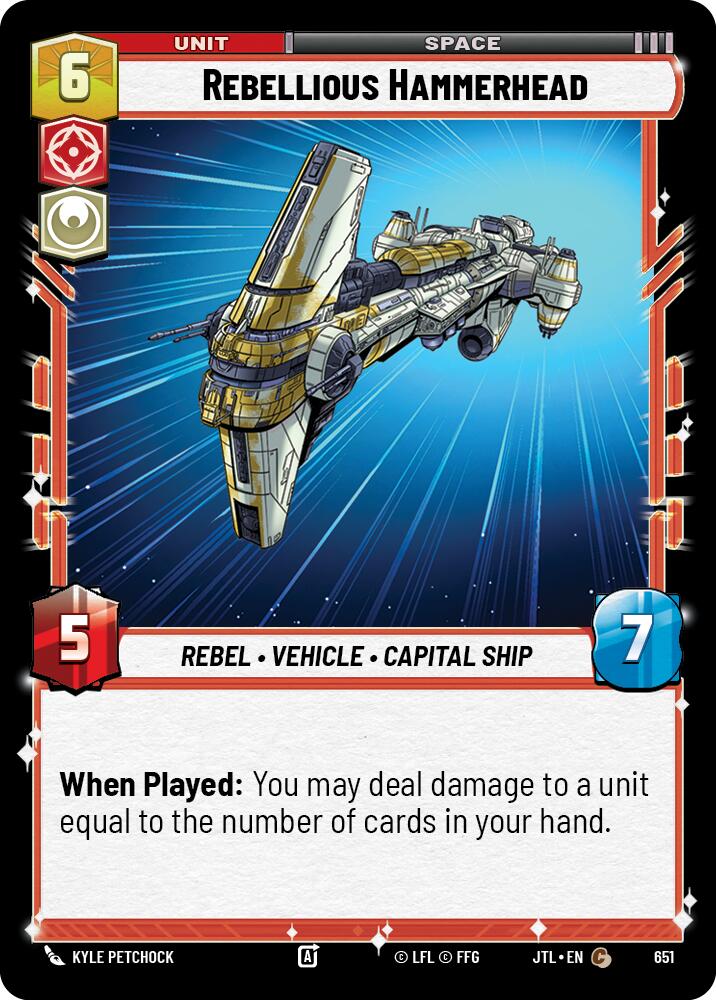 Rebellious Hammerhead (651) (651) [Jump to Lightspeed] | Eastridge Sports Cards & Games