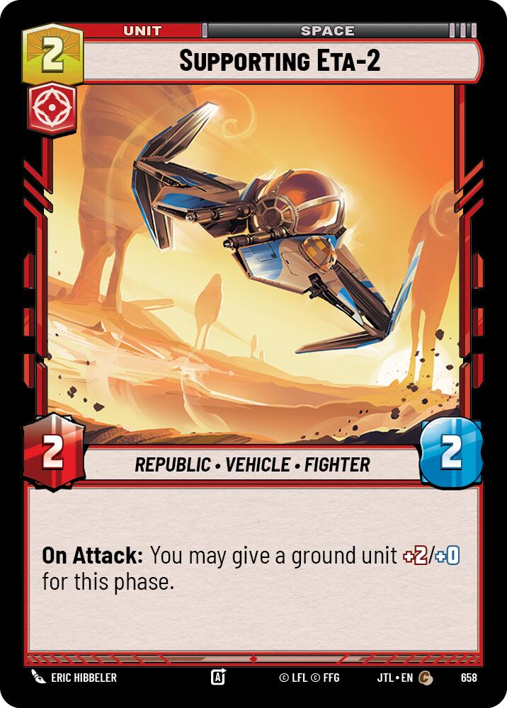 Supporting Eta-2 (658) (658) [Jump to Lightspeed] | Eastridge Sports Cards & Games