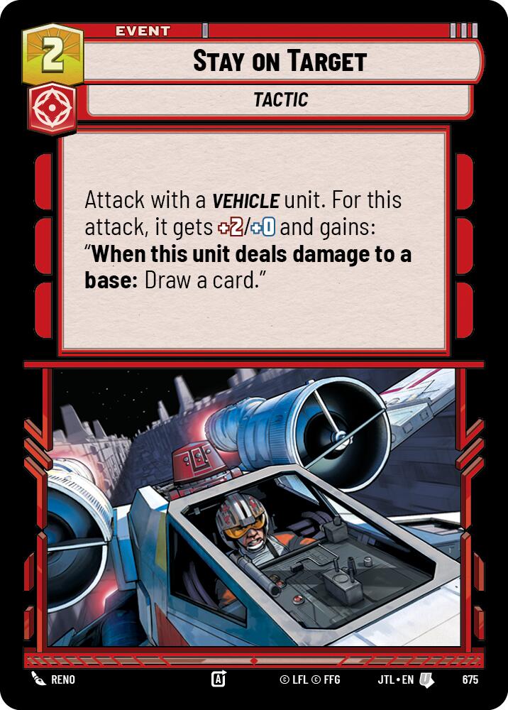 Stay on Target (675) (675) [Jump to Lightspeed] | Eastridge Sports Cards & Games