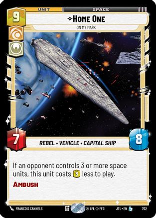 Home One - On My Mark (Foil) (702) - Jump to Lightspeed Foil
