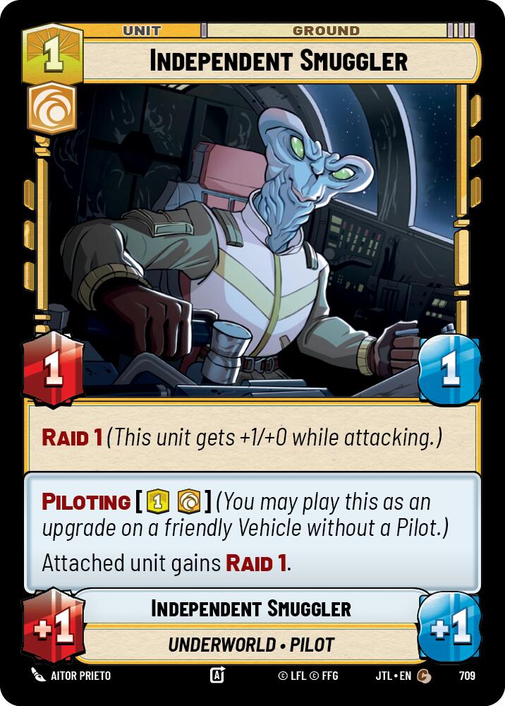 Independent Smuggler (709) (709) [Jump to Lightspeed] | Eastridge Sports Cards & Games