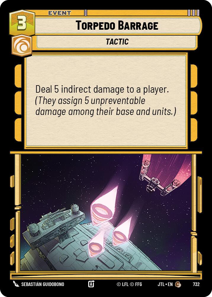 Torpedo Barrage (732) (732) [Jump to Lightspeed] | Eastridge Sports Cards & Games