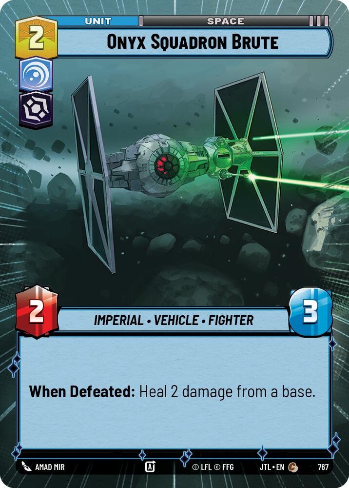 Onyx Squadron Brute (767) (Hyperspace Foil) (767) [Jump to Lightspeed] | Eastridge Sports Cards & Games