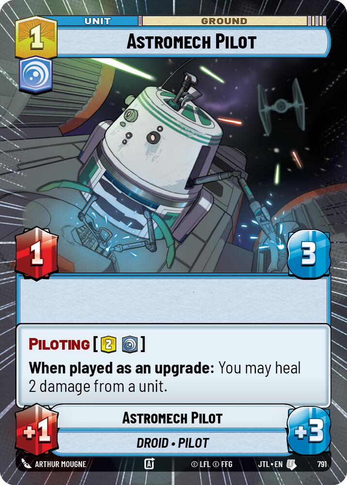 Astromech Pilot (791) (Hyperspace Foil) (791) [Jump to Lightspeed] | Eastridge Sports Cards & Games