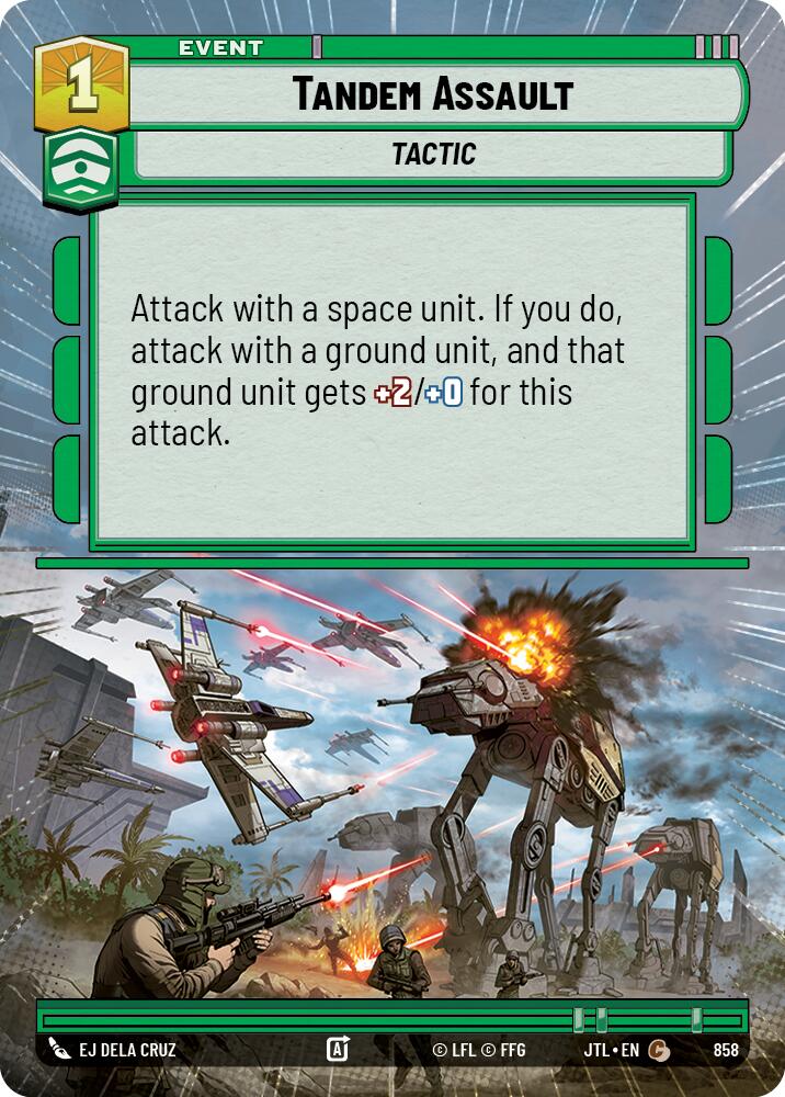 Tandem Assault (858) (Hyperspace Foil) (858) [Jump to Lightspeed] | Eastridge Sports Cards & Games