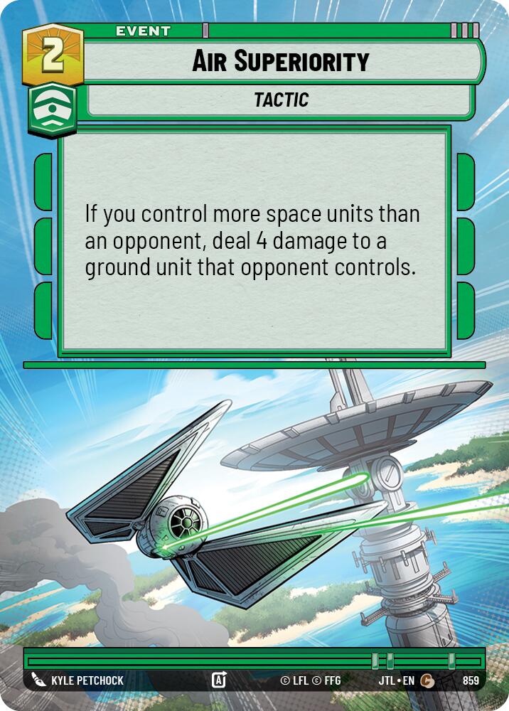 Air Superiority (859) (Hyperspace Foil) (859) [Jump to Lightspeed] | Eastridge Sports Cards & Games