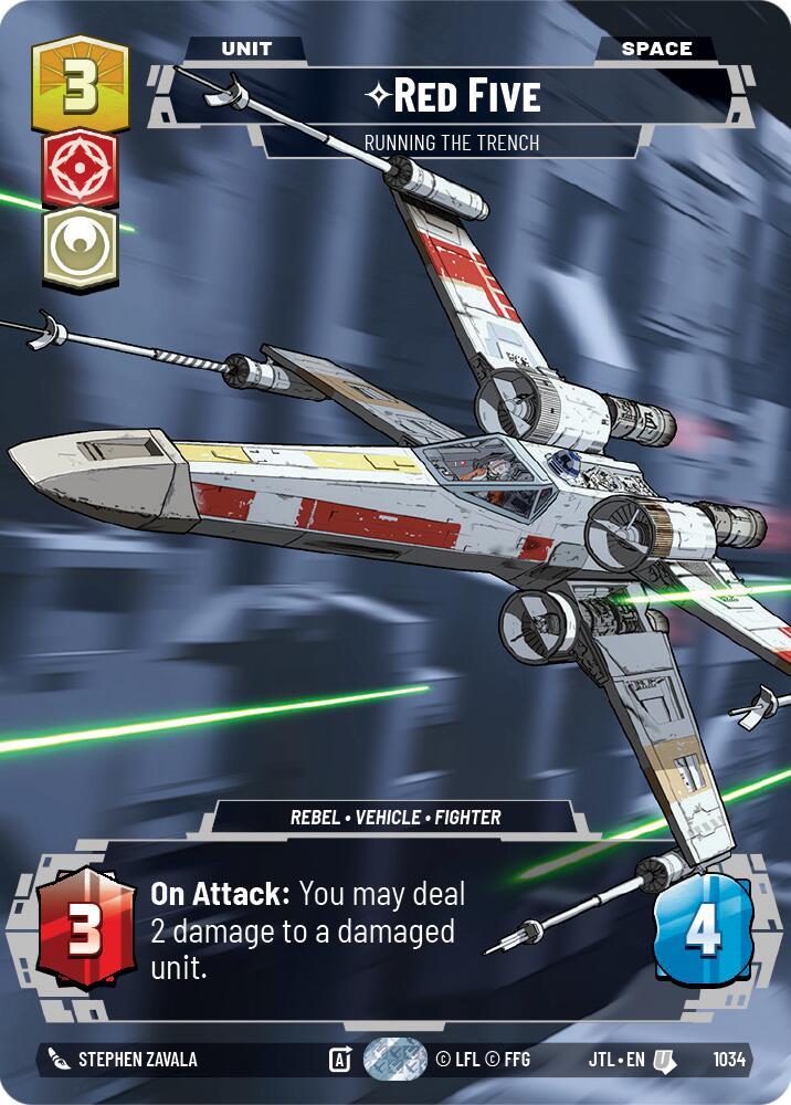 Red Five - Running the Trench (1034) (Prestige) (1034) [Jump to Lightspeed] | Eastridge Sports Cards & Games