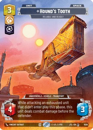 Hound's Tooth - Reliable and Deadly (Prestige) (1038) - Jump to Lightspeed