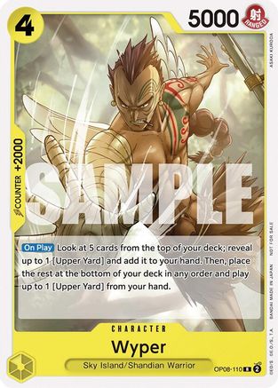 Wyper (Tournament Pack 2025 Vol. 2) [One Piece Promotion Cards] | Eastridge Sports Cards & Games