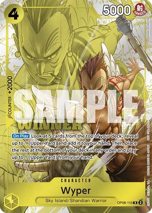 Wyper (Winner Pack 2025 Vol. 2) [One Piece Promotion Cards] | Eastridge Sports Cards & Games