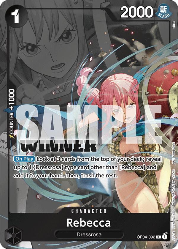 Rebecca (Winner Pack 2025 Vol. 2) [One Piece Promotion Cards] | Eastridge Sports Cards & Games