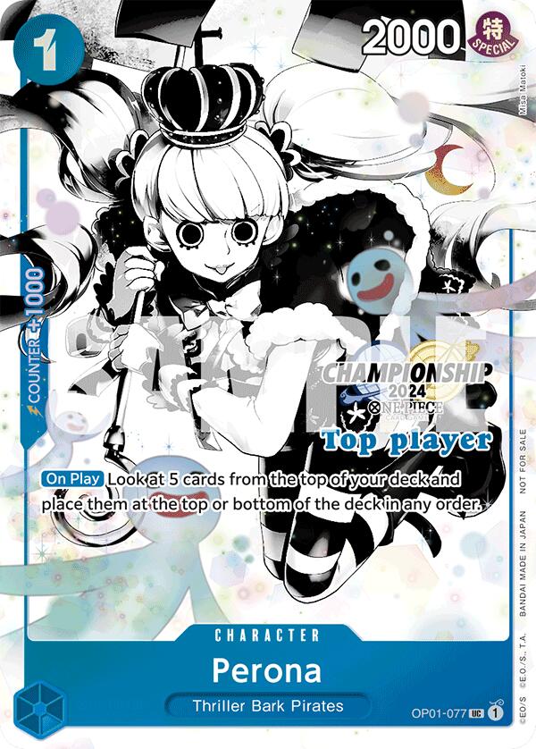 Perona (Championship 2024 Top Player Pack Vol. 2) [One Piece Promotion Cards] | Eastridge Sports Cards & Games