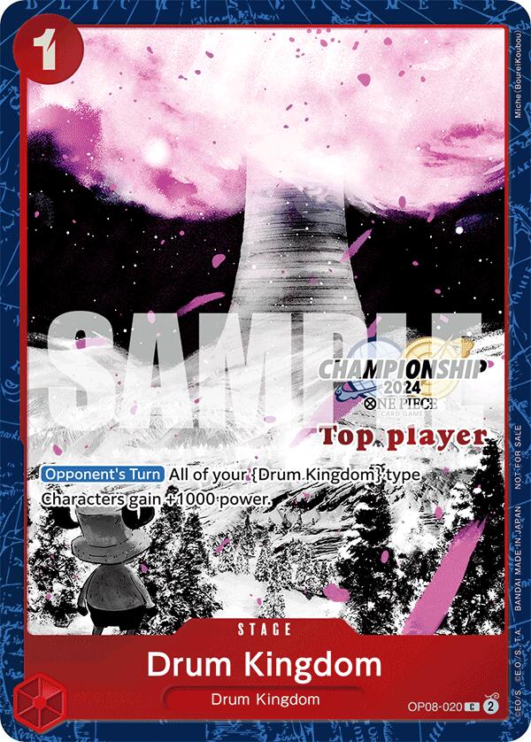 Drum Kingdom (Championship 2024 Top Player Pack Vol. 2) [One Piece Promotion Cards] | Eastridge Sports Cards & Games