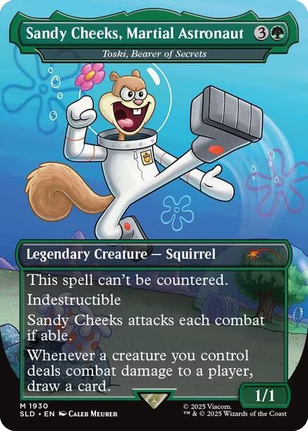 Sandy Cheeks, Martial Astronaut - Toski, Bearer of Secrets [Secret Lair Drop Series] | Eastridge Sports Cards & Games
