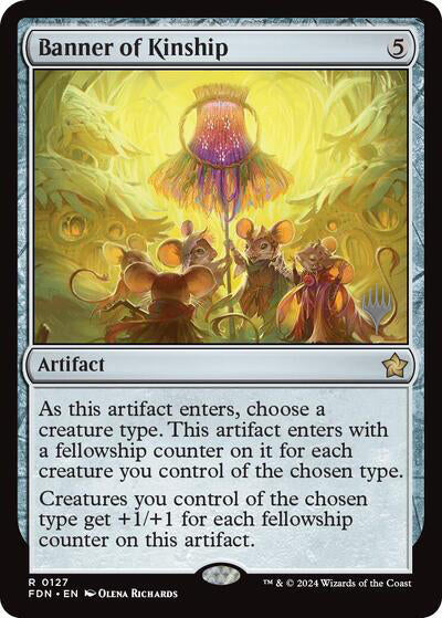 Banner of Kinship (Promo Pack) [Foundations Promos] | Eastridge Sports Cards & Games