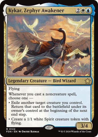 Kykar, Zephyr Awakener (Promo Pack) [Foundations Promos] | Eastridge Sports Cards & Games
