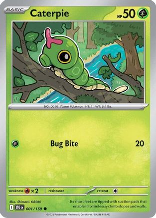 Caterpie (001/159) [Scarlet & Violet: Journey Together] | Eastridge Sports Cards & Games