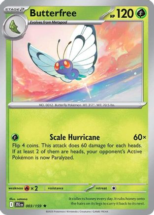 Butterfree (003/159) [Scarlet & Violet: Journey Together] | Eastridge Sports Cards & Games