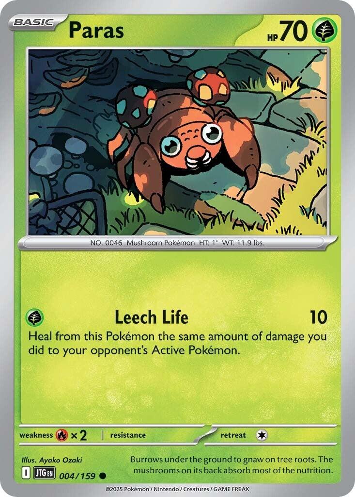 Paras (004/159) [Scarlet & Violet: Journey Together] | Eastridge Sports Cards & Games