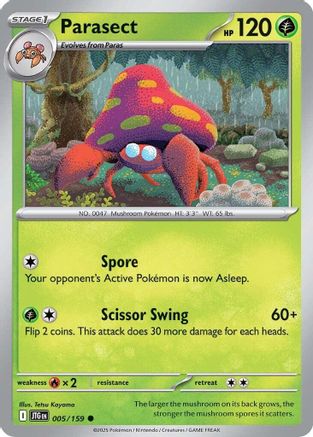 Parasect (005/159) [Scarlet & Violet: Journey Together] | Eastridge Sports Cards & Games