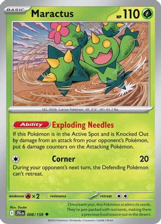 Maractus (008/159) [Scarlet & Violet: Journey Together] | Eastridge Sports Cards & Games