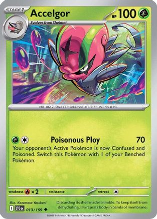 Accelgor (013/159) [Scarlet & Violet: Journey Together] | Eastridge Sports Cards & Games
