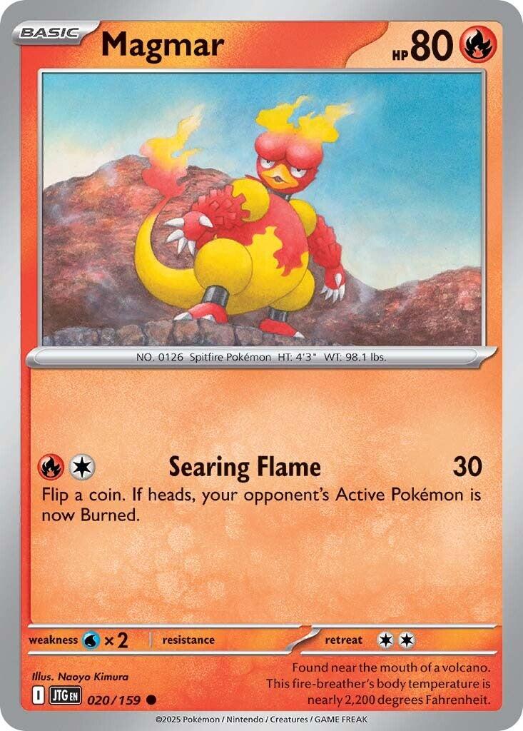 Magmar (020/159) [Scarlet & Violet: Journey Together] | Eastridge Sports Cards & Games