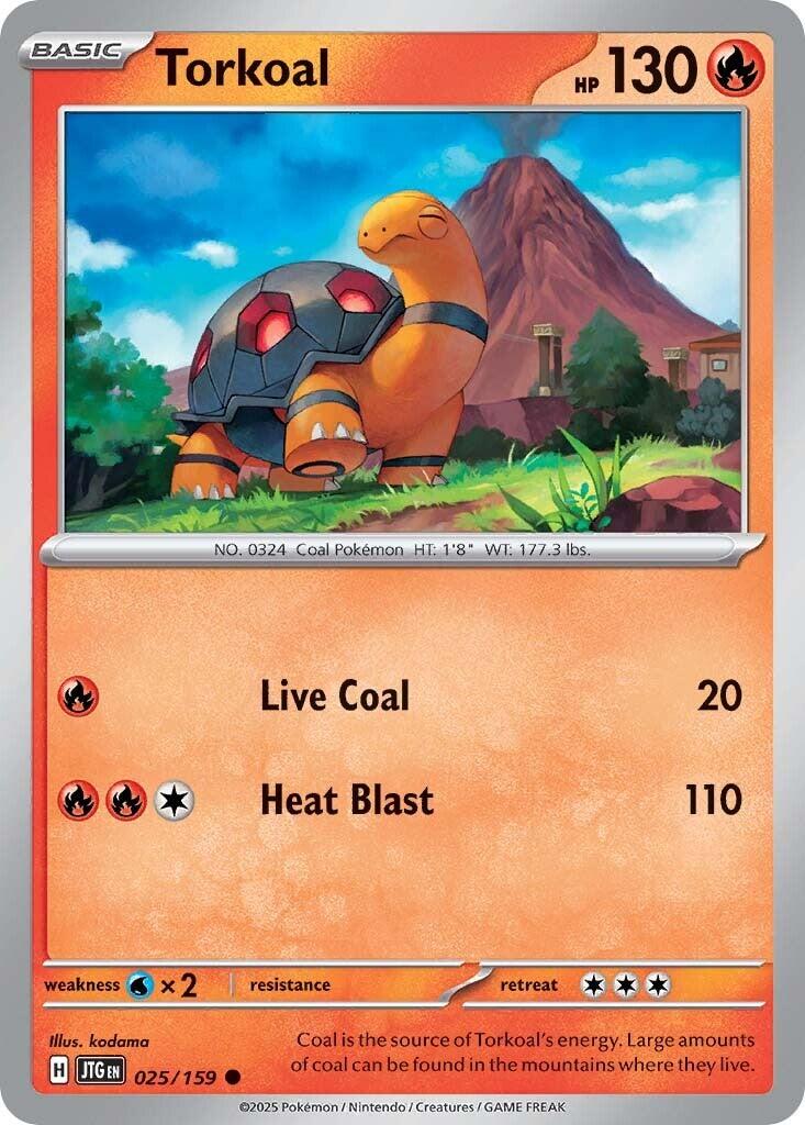 Torkoal (025/159) [Scarlet & Violet: Journey Together] | Eastridge Sports Cards & Games
