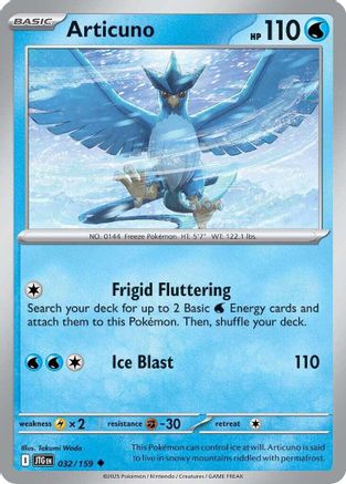 Articuno (032/159) [Scarlet & Violet: Journey Together] | Eastridge Sports Cards & Games